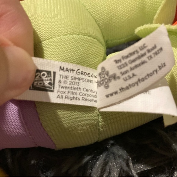 Krusty the Clown 8 inch The Simpsons Plush - Picture 6 of 6